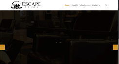 Desktop Screenshot of escapetothesalon.com